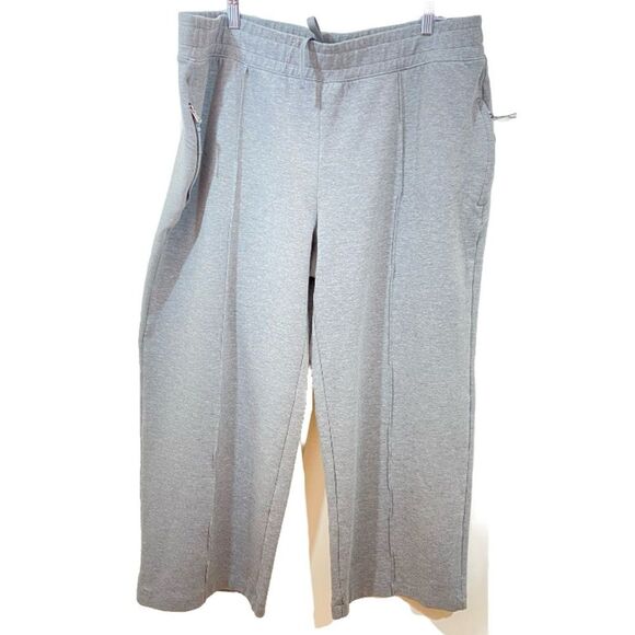 Old Navy Pants - Old Navy Active Dynamic Fleece Gray Pull On Pants